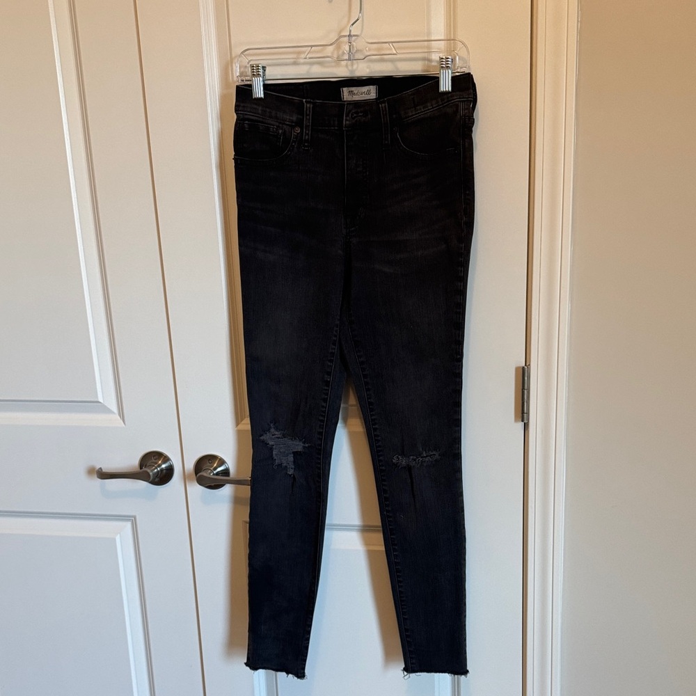 Madewell Black Skinny Jeans